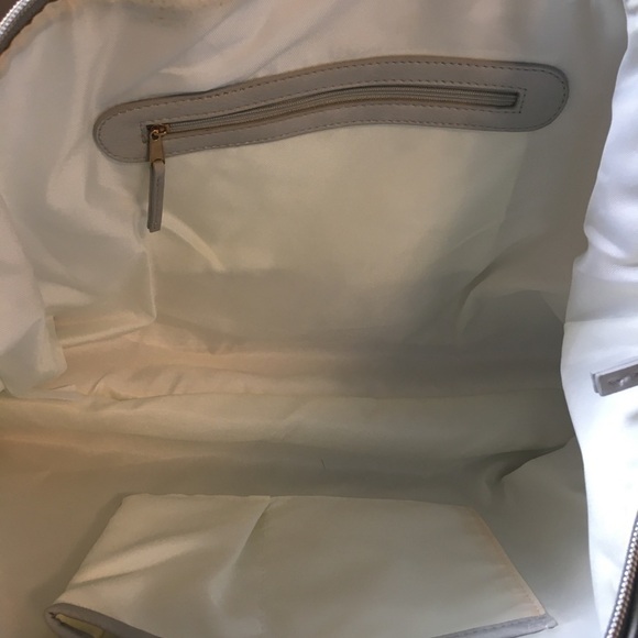 NEW Overnight Shoulder Strap Bag Blue Gray - Picture 4 of 7